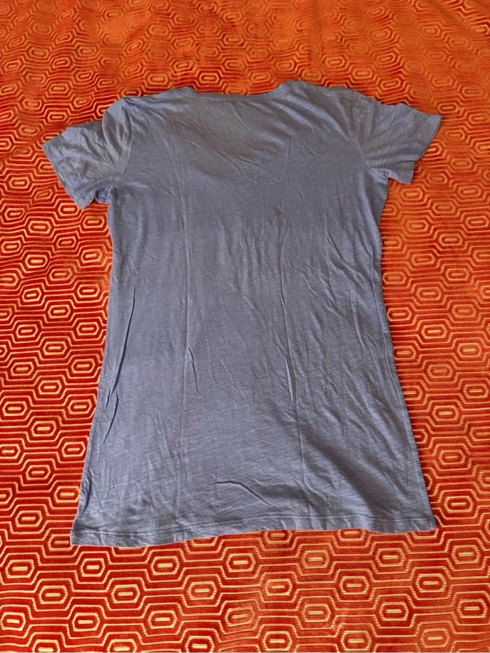 Victoria's Secret Set of 2 Shirts Tops Women’s XL Blue Red pocket v-neck EUC - Picture 5 of 13